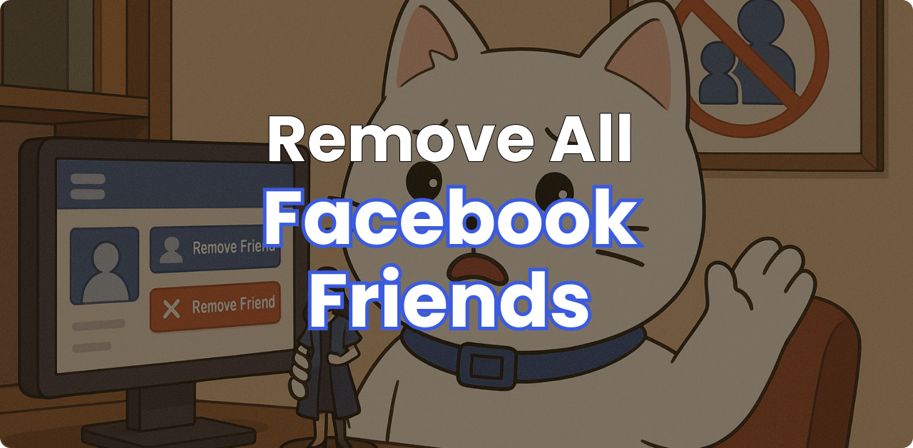 How to Remove Friends on Facebook Fast (one friend at a time or all friends at once)
