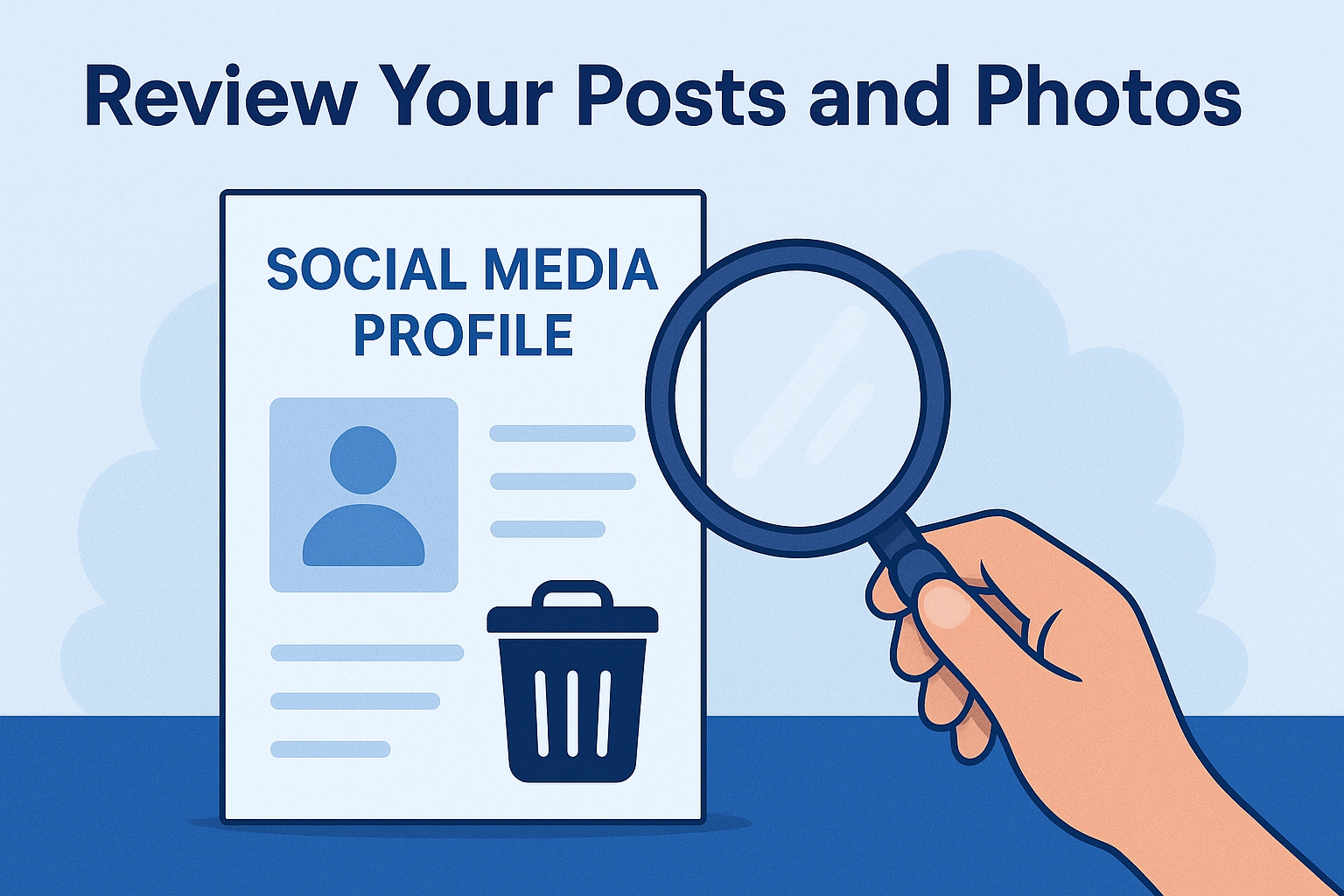 How to Clean Up Your Social Media Footprint Before a Job Search