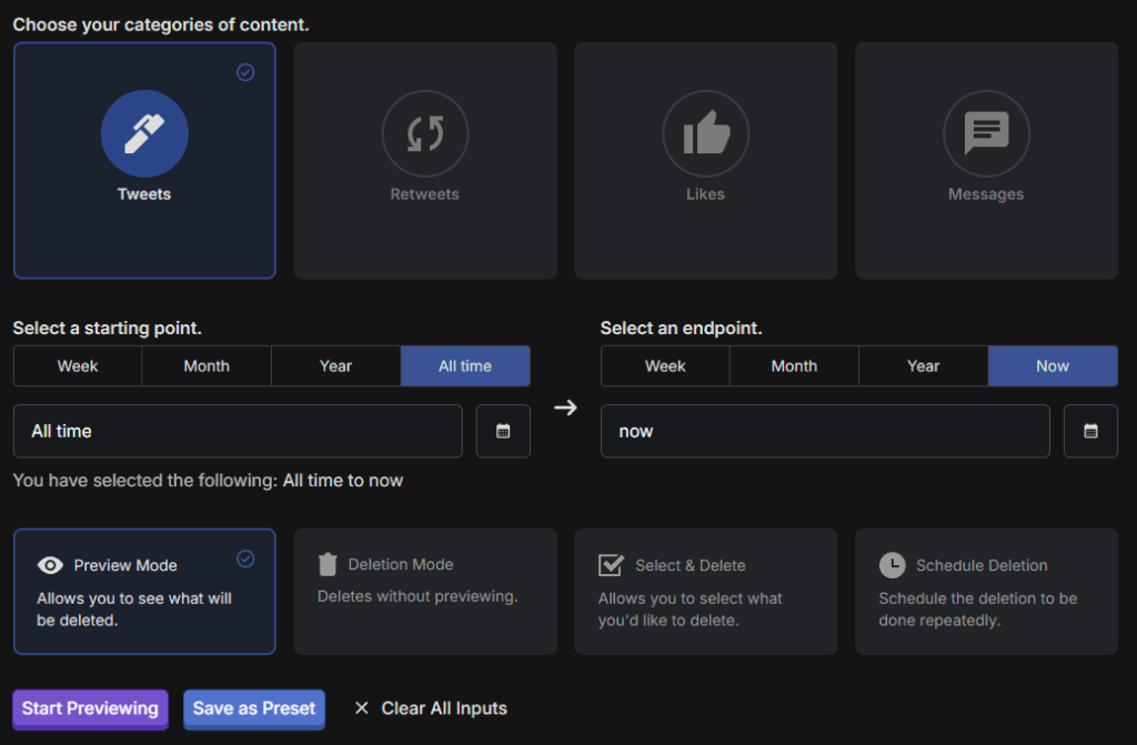 Redact.dev Basic Setup Form