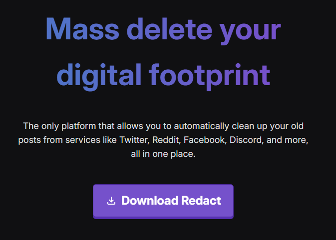 Visit redact.dev and click the 'Download Redact' button.